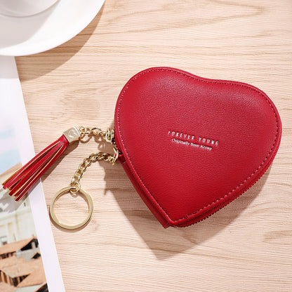 Personalized Key Chain Lovely Heart-shaped Coin Bag 78cca6ea ab82 419a 8976 d13f7cabde5e