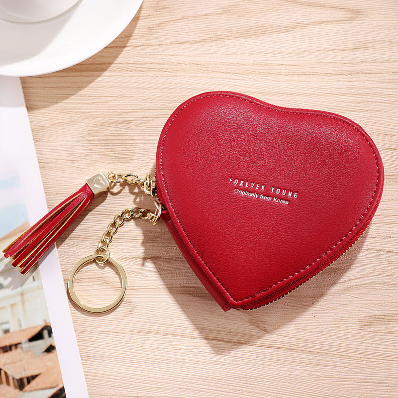 Personalized Key Chain Lovely Heart-shaped Coin Bag 78cca6ea ab82 419a 8976 d13f7cabde5e c0b6faca 537e 4848 9064 bda4e5290db8