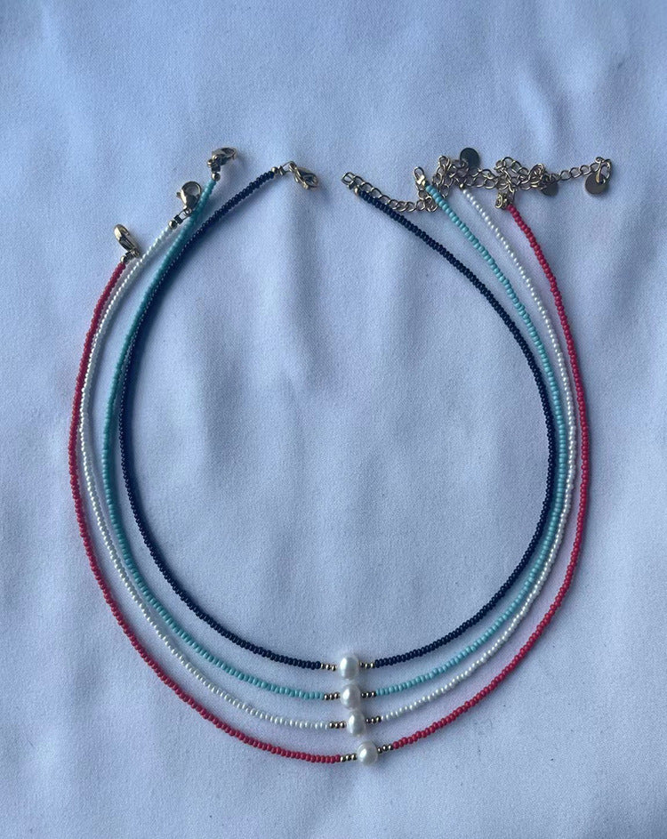 Trendy Design Colorful Necklace Rice 78d00dea 3314 424b 85da 4dcf189b1807