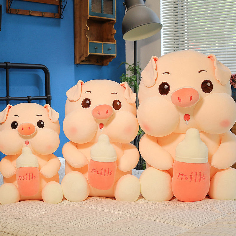 Baby Bottle Pig Ragdoll Plush Toy Doll 78d497ee 3781 437c a481 bdf4b29729b1