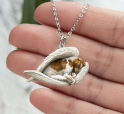 New Unique Dogs And Cats Sleeping Angel Pendant Car Key Ring 78dd7193 7519 49bb bc1b 13bf04e0c948