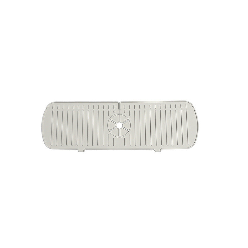 Silicone Draining Pad Wash Basin Kitchen Faucet Splash-proof Mat Multifunctional Sink Draining Table Splash-proof Water Artif