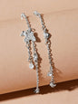 Women's Fashion Butterfly Love Multilayer Anklet 78e9ae84 d821 4511 989e 2fb1662d7da9
