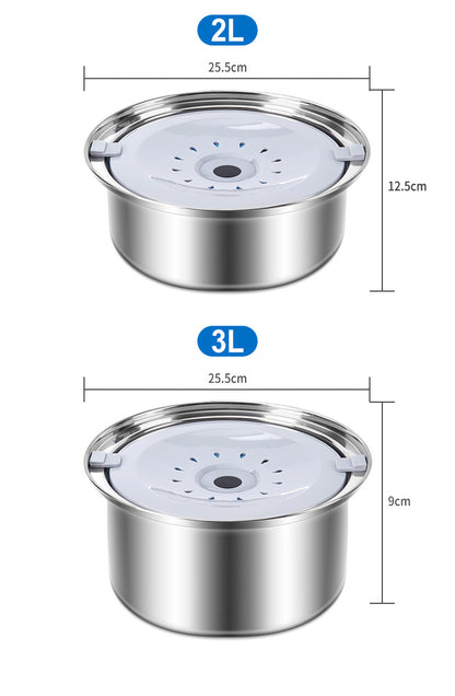 Stainless Steel Large Capacity Floating Pet Bowl 78fe3eb6 8726 4344 8972 64c1aaec3f31