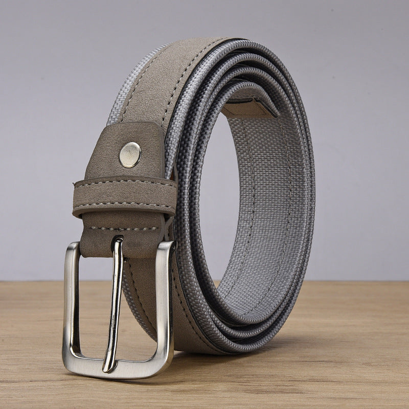 Korean Version Creative Style Suede Man's Belt 79013879 68f2 437d 8ae8 655d1a58b990
