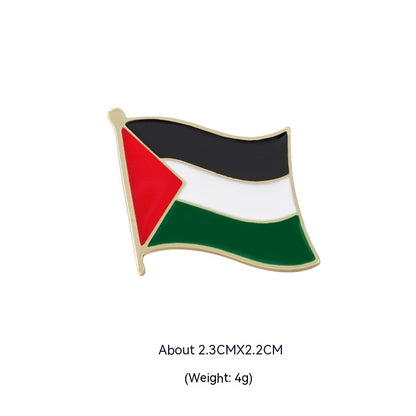 Fashion Simple Free Palestine Flag Brooch 79015bc2 fe4b 4910 a2af 8f44f3b3af41 trans