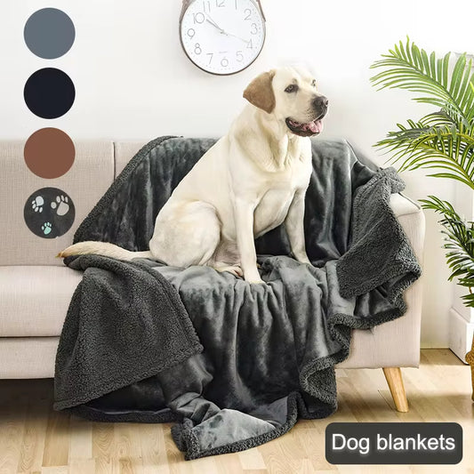 Flannel Cotton Wool Sherpa Thick Pet Blanket Dog Kennel 7902f4e9 d68e 4ec9 b707 0ebd8e959d4f