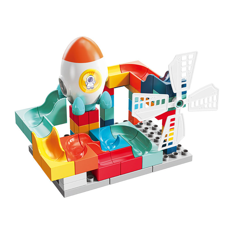 Aerospace Orbital 71 Large Particle Children's Slide Assembled Building Blocks 7905df3f 23b1 4ae4 b266 77013fc135b9