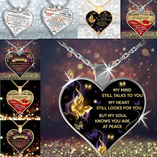 The New Alloy Necklace Is Unisex, My Heart Is Still Talking To You 7912cc2c 0da4 4c3e b409 3ec4422b5d87