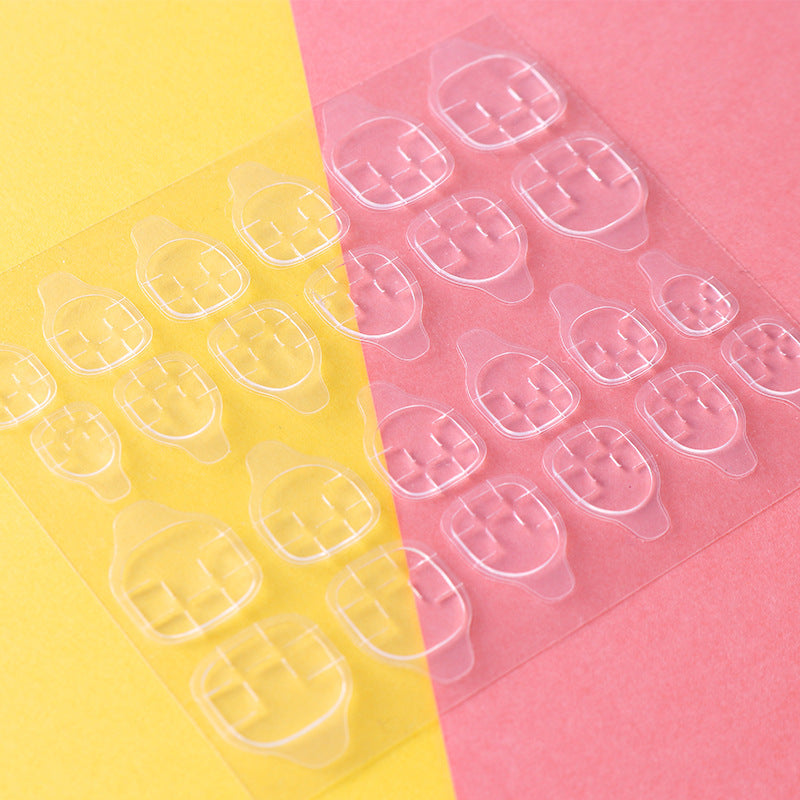 Transparent invisible nail sticker 791334805248