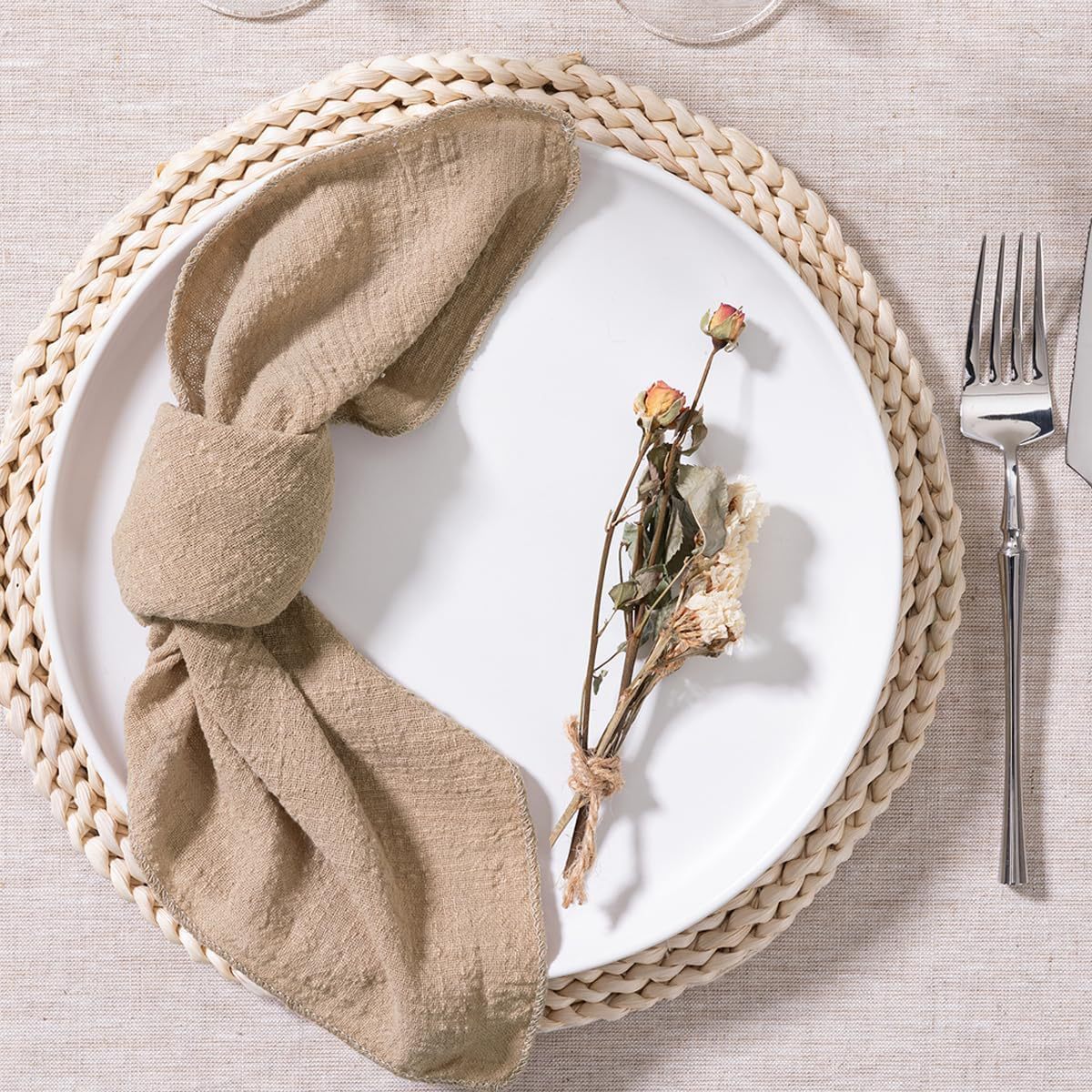 Napkin Batiste Cloth Wedding Party Western-style Placemat Table Decoration 791dfc33 fcf6 4e39 9e69 f84db7a4f65e