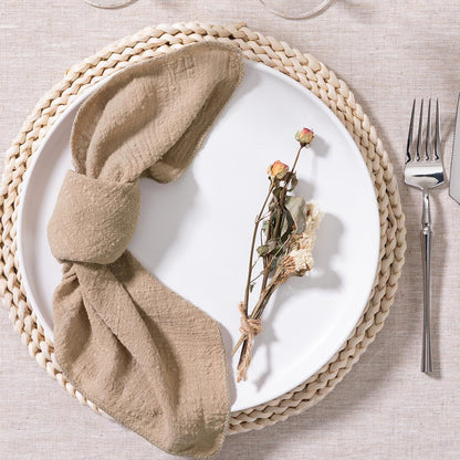 Napkin Batiste Cloth Wedding Party Western-style Placemat Table Decoration 791dfc33 fcf6 4e39 9e69 f84db7a4f65e