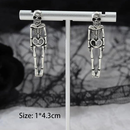 Halloween Earrings Skull Simulation Human Skeleton Detachable Stud Earrings 791eae98 6bb2 4c2b 91d5 0b077ece95d2