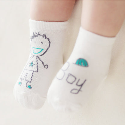 Baby's Socks Cartoon Asymmetric Baby Non-slip Room 792c03ff 7200 40ab bf77 c4639d200613