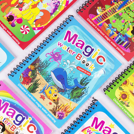 Children's Creative Magic  Water Painting Book 793183a1 e709 421a 894e 42c63b5fdb31