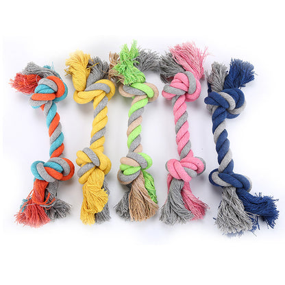 Dog toy bite-resistant puppy toy cotton rope 79439648043