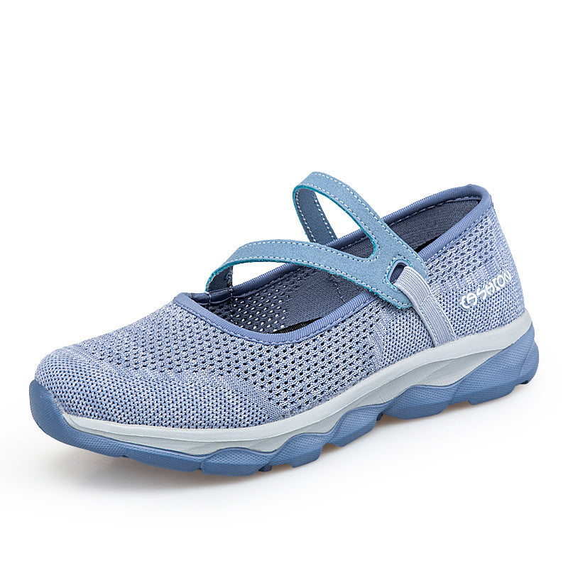 Mesh Breathable Middle-aged Women's Large Size Lightweight Elderly Walking Shoes 79486f2b b3a7 46ad 826d affb021e8fba