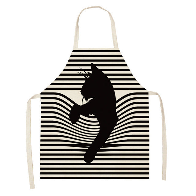 Cute Cartoon Cat In Apron 794ba28e d29a 412e 92ec e726f3c6b39a