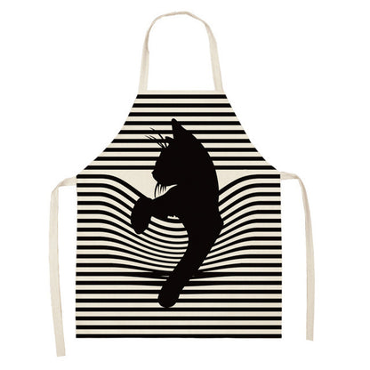Cute Cartoon Cat In Apron 794ba28e d29a 412e 92ec e726f3c6b39a
