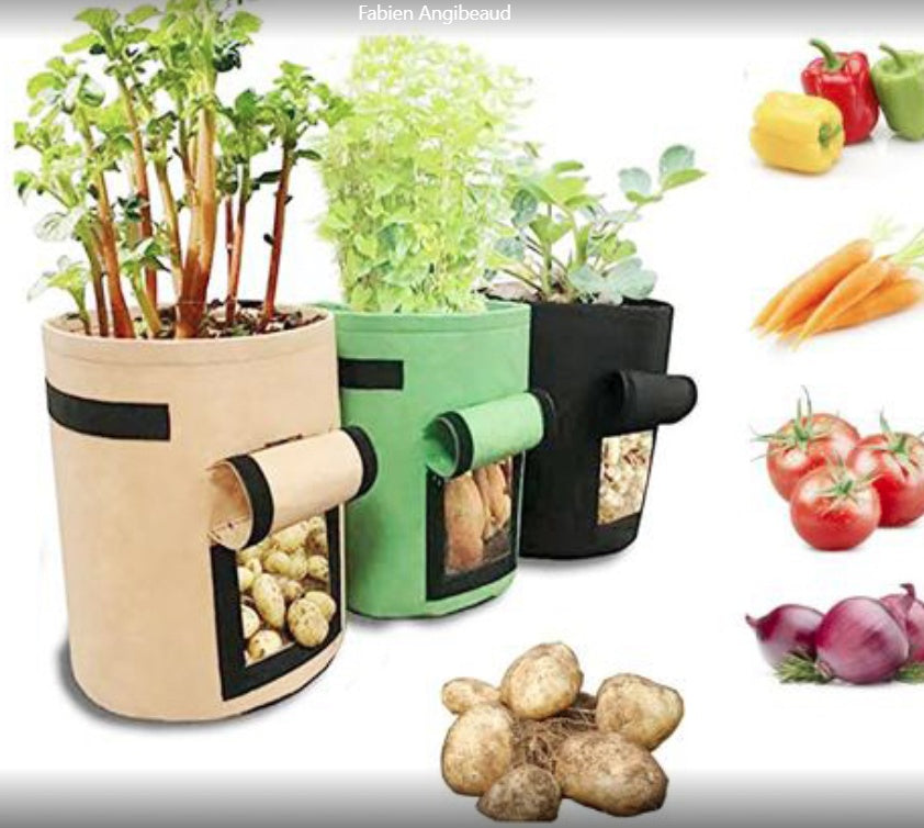 Breathable Potato Tomato Vegetable Plant Growth Bag 7952860529191