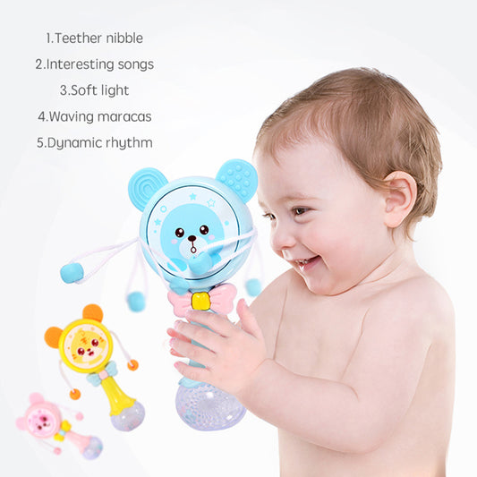Baby Music Teether Rattle Animals Cartoon Toys 795962098768
