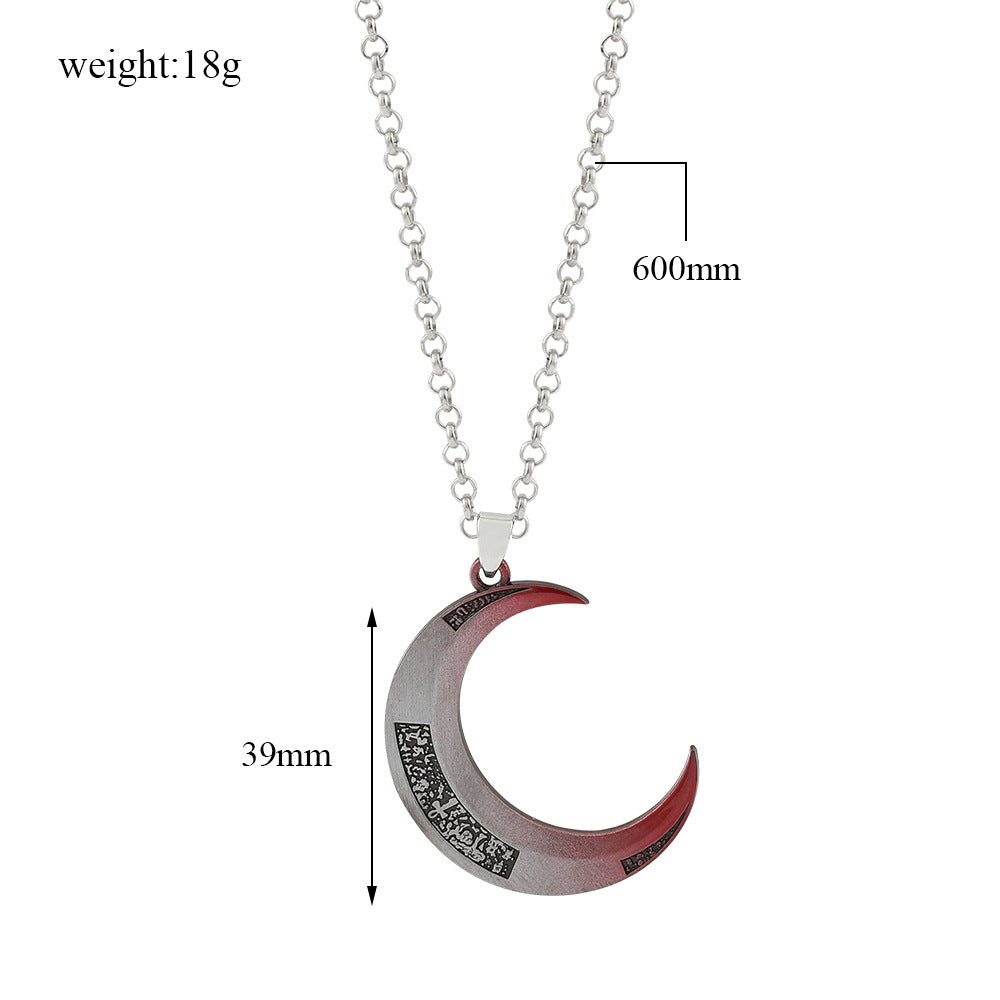 Necklace Moon Knight Pendant Necklace 795ad5f7 8e22 4ec5 a4d9 7922eafae831