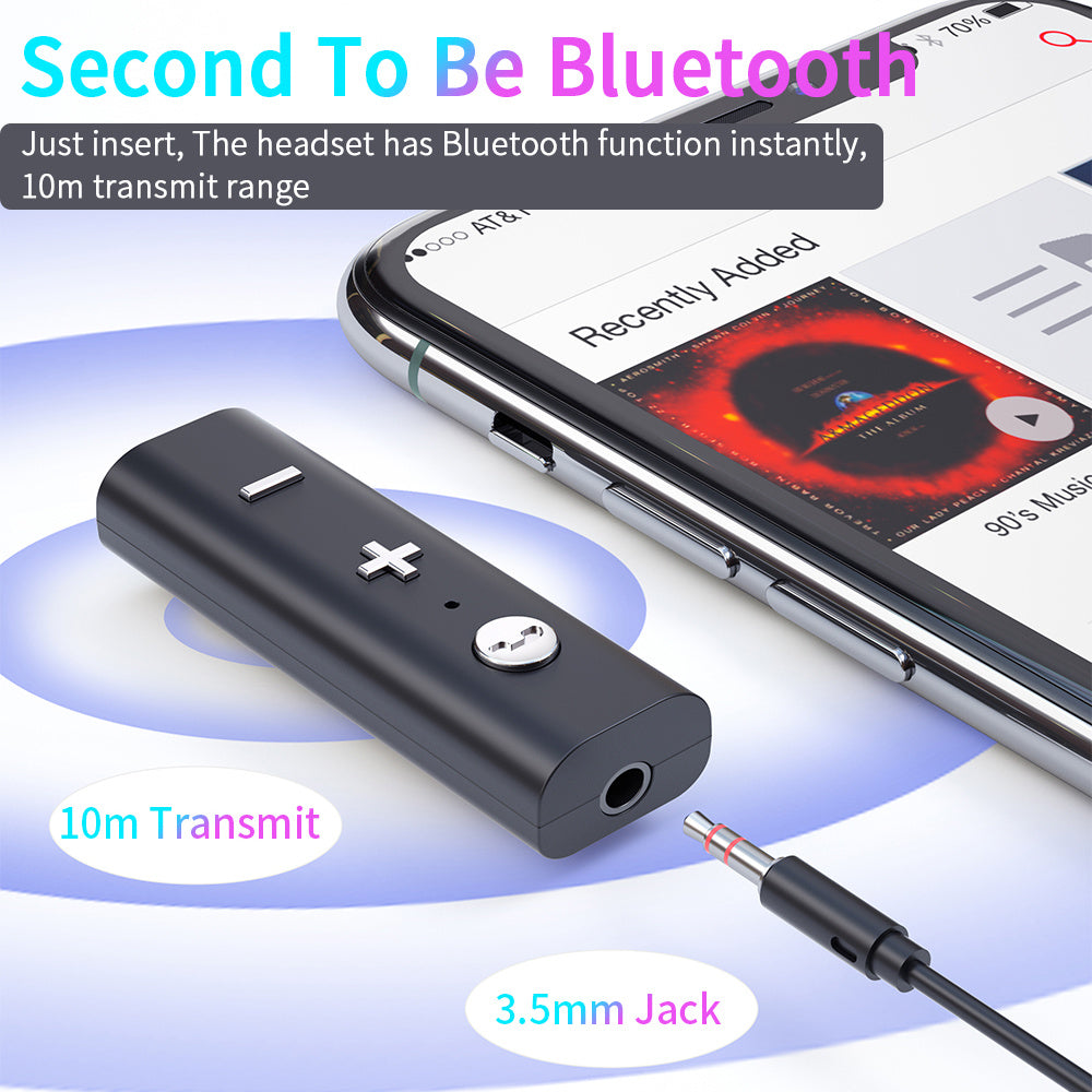 Essager Bluetooth 5.0 Receiver For 3.5mm Jack Earphone Wireless Adapter 7978996972547