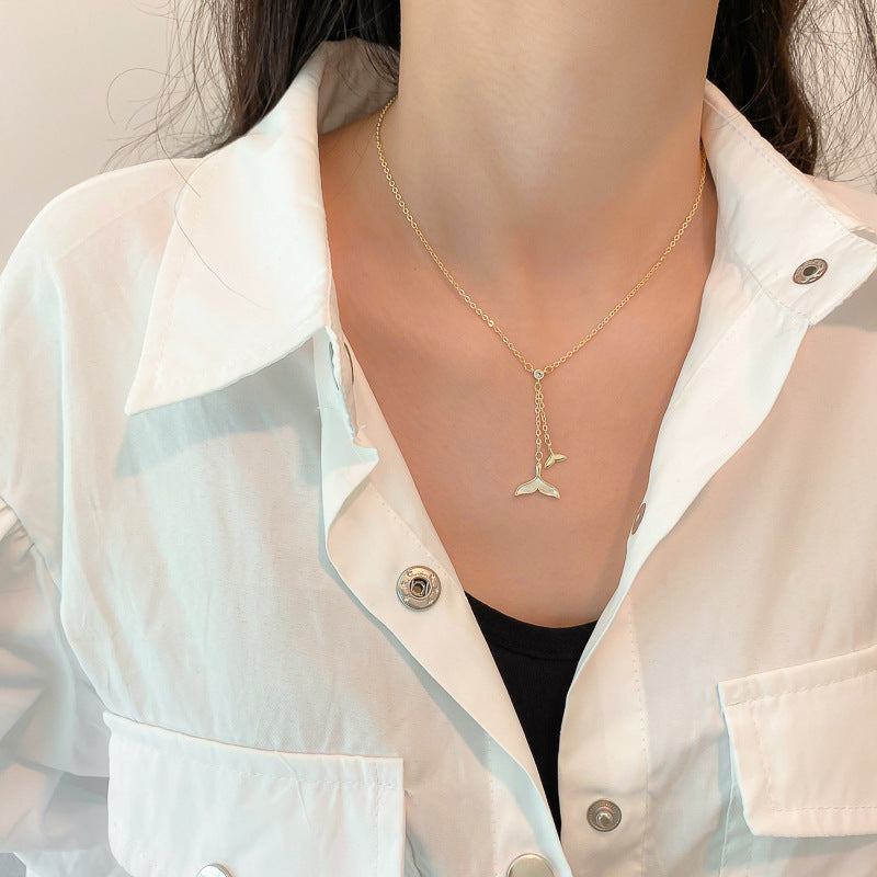 English Number Butterfly Xiaoman Waist Clavicle Necklace 79870578 8b50 4a22 8db7 82a05b076e4a