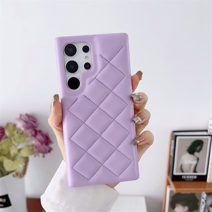 Diamond Plaid Phone Case Leather Phone Protective Case 79ac6dd4 ef68 458e 9146 f56314a20406