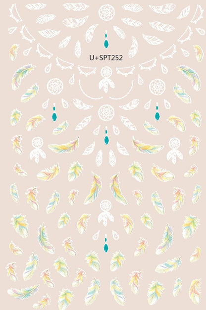 Japanese Three-dimensional 5D Embossed Nail Stickers 79aca9c3 73de 40e3 8da6 1a7b82c71109
