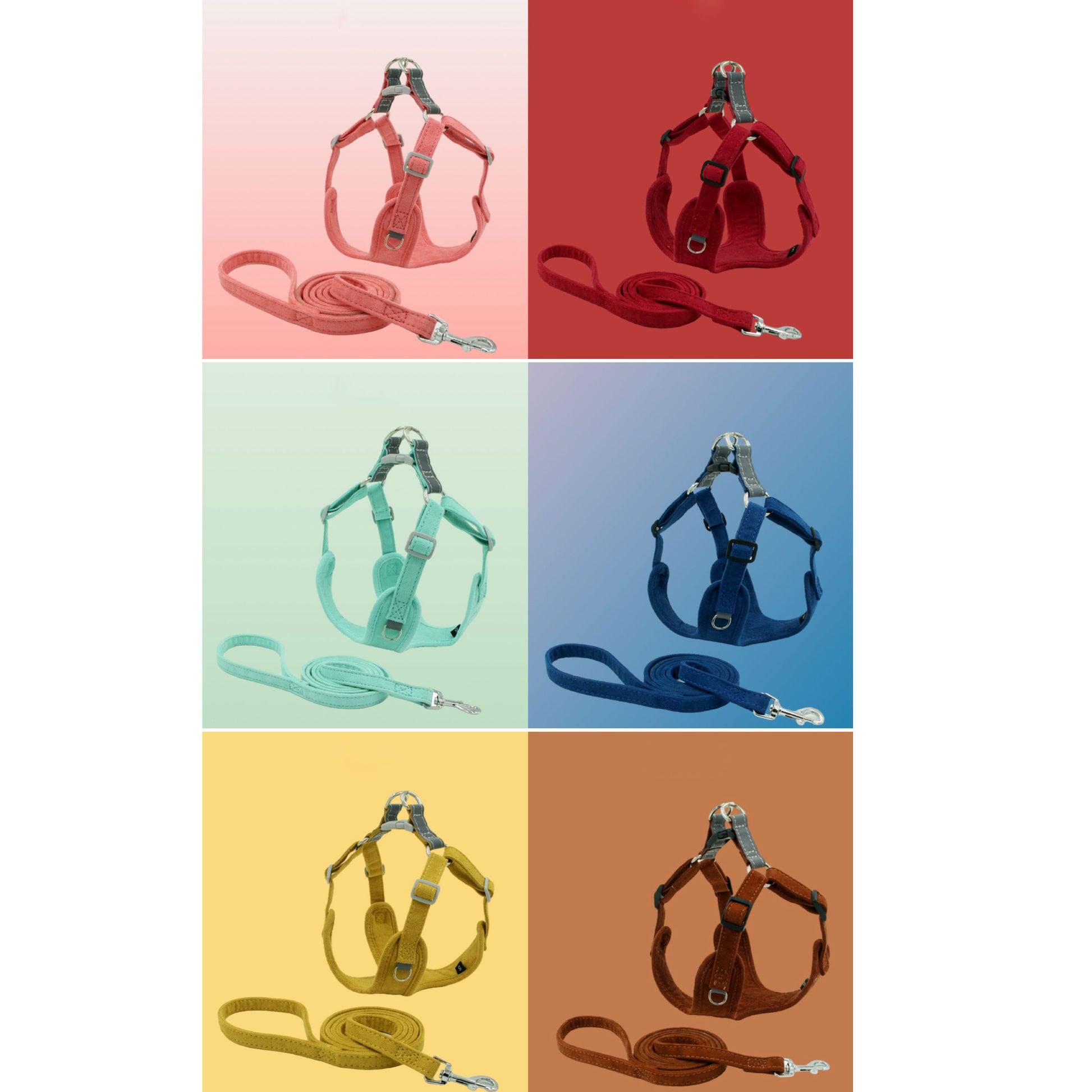 Suede Pet Chest Harness Dog Vest Leash 79ad8e54 57f1 472d 9ff3 4fcf9bb0b6b1