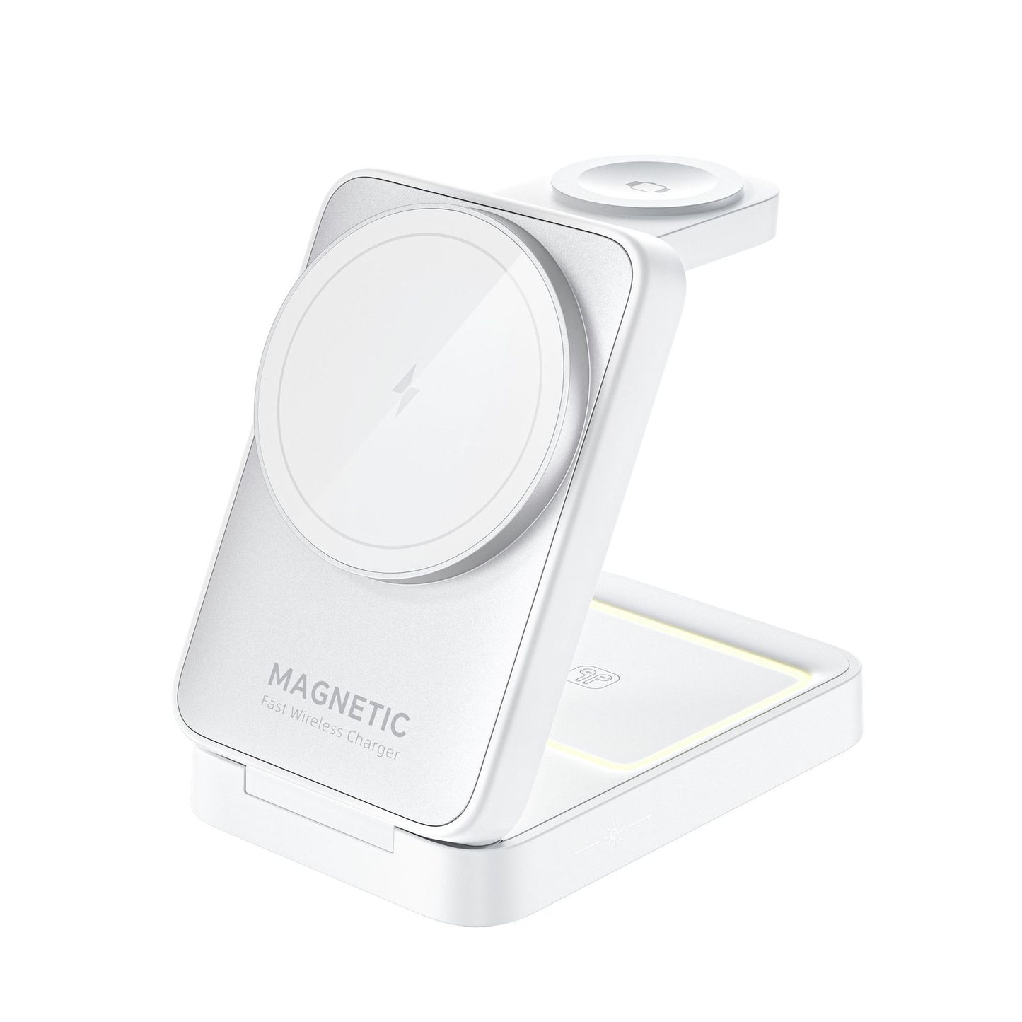 Folding Magnetic Three-in-one Wireless Charger 15W Fast Charge Multifunction Bracket - 图片 8
