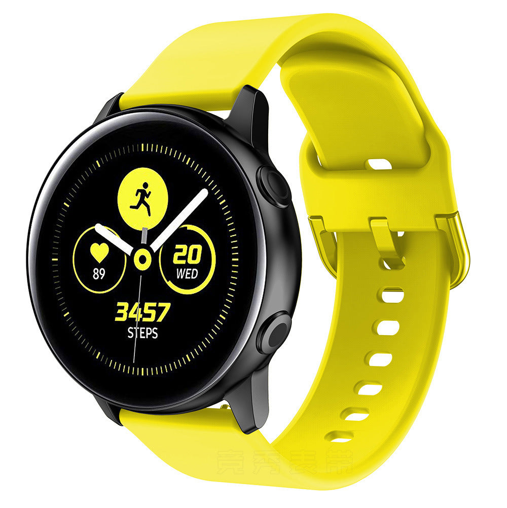 Universal 20 Or 22mm Silicone Strap For Smart Watch 79ec09c9 dd32 4eac 8743 ff7174c89341