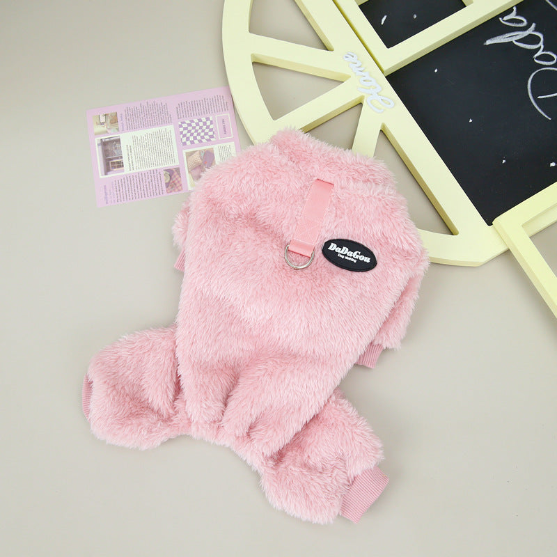 Pet Clothes Dog New Tricolor Pull Loop Four Leg Sweater Winter Keep Warm 79ee9a85 3bc2 4ceb a78e 0d17d20ee98b