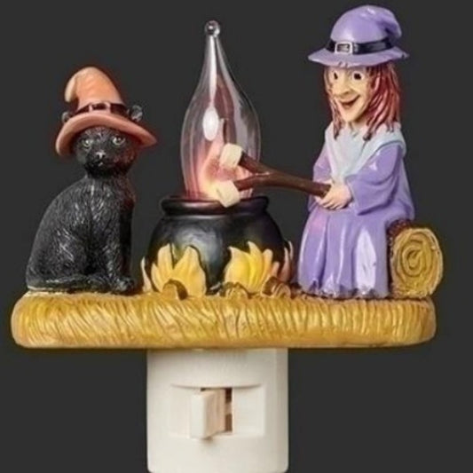 Halloween Cat And Witch Bonfire Night Light 7a0c58d7 0c46 4777 84a6 a79857ffcbce