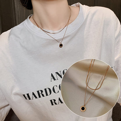 English Number Butterfly Xiaoman Waist Clavicle Necklace 7a12e914 36db 4927 afd9 2d5f672c2c58