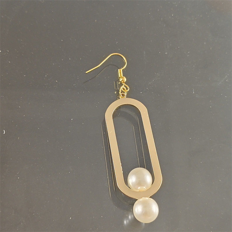 Elegant Fashion Metal Earrings Pearl Simple 7a18297b 173f 47c1 9296 ecca7807ea7d