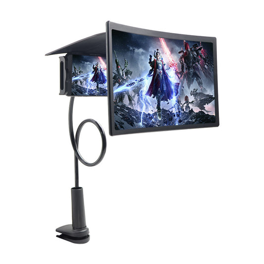 Mobile Phone Amplifier 12-inch Curved Mobile Phone Screen Amplifier - 图片 1