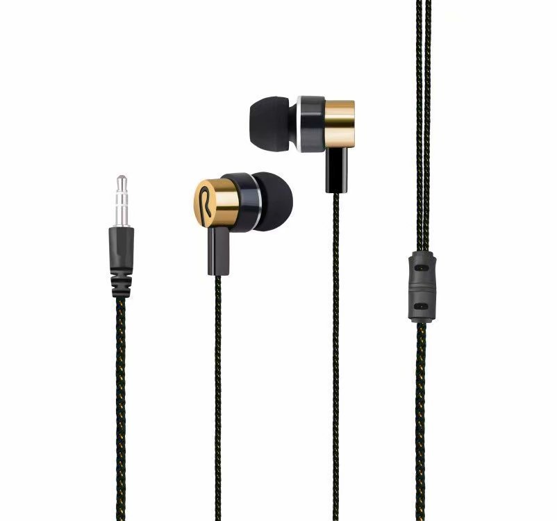 Braided Wiring In Ear Electroplating Headset 7a4aabd4 4360 4e5d 9628 c94fb0782a64