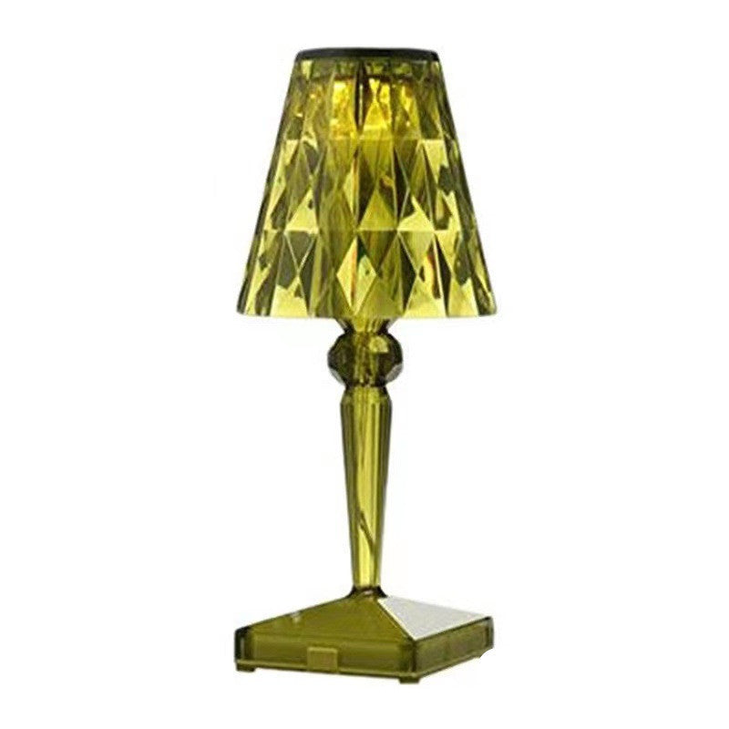 Diamond Crystal Rechargeable Decorative Table Lamp 7a53e742 01f2 47d4 aae4 3aec57981466