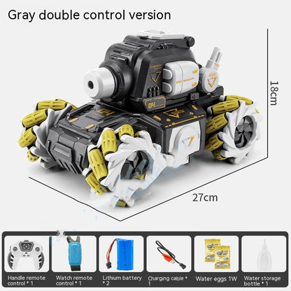 24g Remote Control Tank Children's Lighting Water Bomb Toys - HD Wireless Product #9