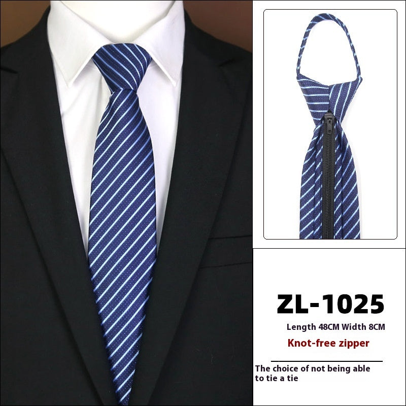 Men's Formal Wear Business Zipper Tie-free 7a782f19 ed26 40dc ae3d 3232e787b10f trans