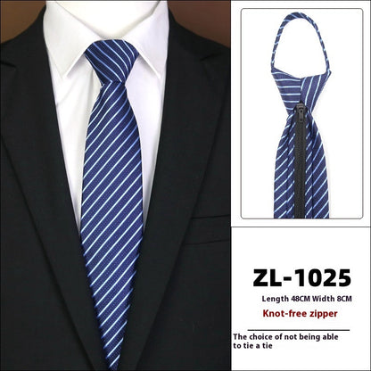 Men's Formal Wear Business Zipper Tie-free 7a782f19 ed26 40dc ae3d 3232e787b10f trans