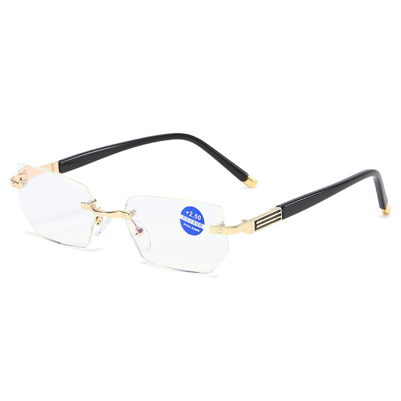 Blue Light Blocking Reading Glasses Rimless Diamond Cut 7a7c6336 0f55 4541 b1c2 0ac696a386b6