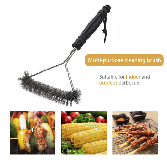 Barbecue Grill BBQ Brush Clean Tool Stainless Steel Wire Bristles Non-stick Cleaning Brushes 7a8d80cd 7ca3 4135 bb15 e063c10f