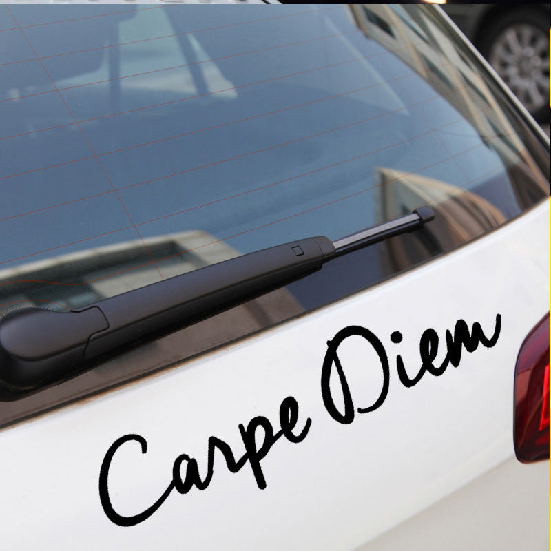 Foreign Trade Car Stickers CARPE DIEM Fashion Text Car Styling Personalized Custom Stickers 7a8f7e0f 762e 463e 87a3 7a40e5170