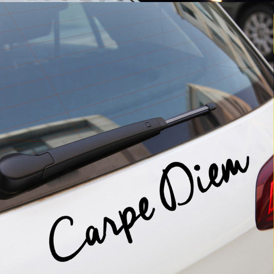 Foreign Trade Car Stickers CARPE DIEM Fashion Text Car Styling Personalized Custom Stickers 7a8f7e0f 762e 463e 87a3 7a40e5170