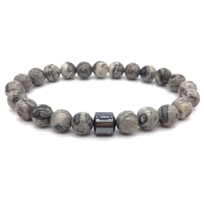Fashion New Black Stone Tiger Eye Bead Magnet Bracelet 7aa414d5 2e5c 498d 9e1e b224dccad4ed