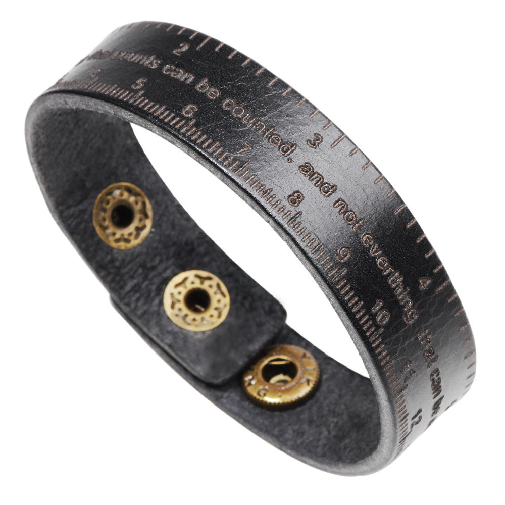 Simple Cowhide Straightedge Business Student Bracelet 7ab1d358 0c90 4e88 845c a9fb6c491f8e