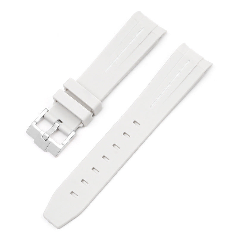 Mercury Arc Rubber Watch Strap Men's And Women's Waterproof 20mm 7ac15b6c 4b32 4830 80c5 51f094812607